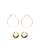 HARLOW LANA HOOPS - GOLD HARLOW - Boathouse USA