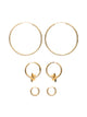 HARLOW MIMI HOOPS - GOLD HARLOW - Boathouse USA
