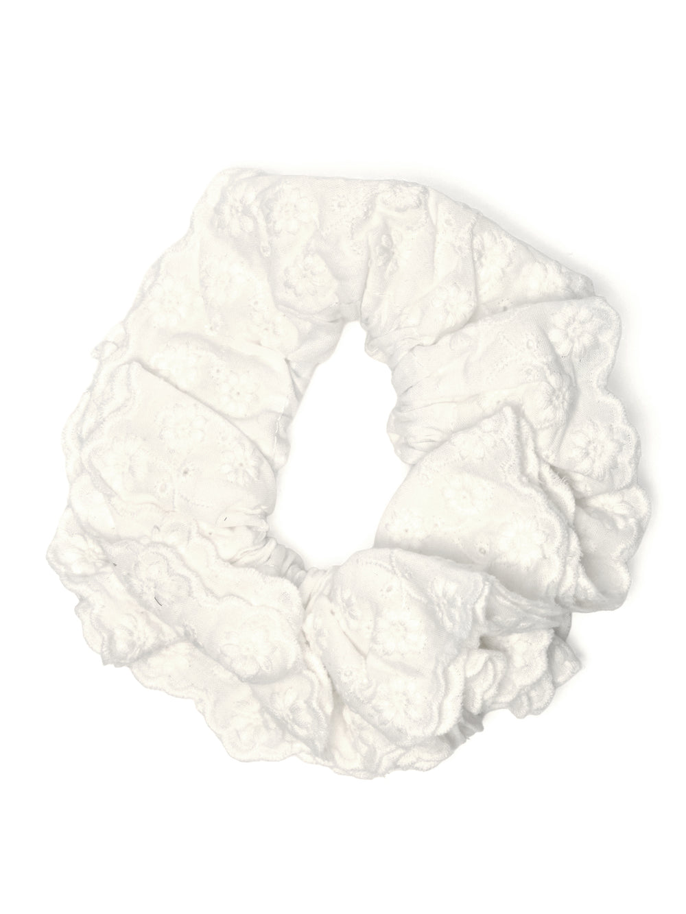 HARLOW BRITTNEY SCRUNCHIE - WHITE