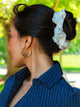 HARLOW BRITTNEY SCRUNCHIE - WHITE HARLOW - Boathouse USA
