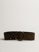 HARLOW SASHA STUD BELT - BROWN HARLOW - Boathouse USA
