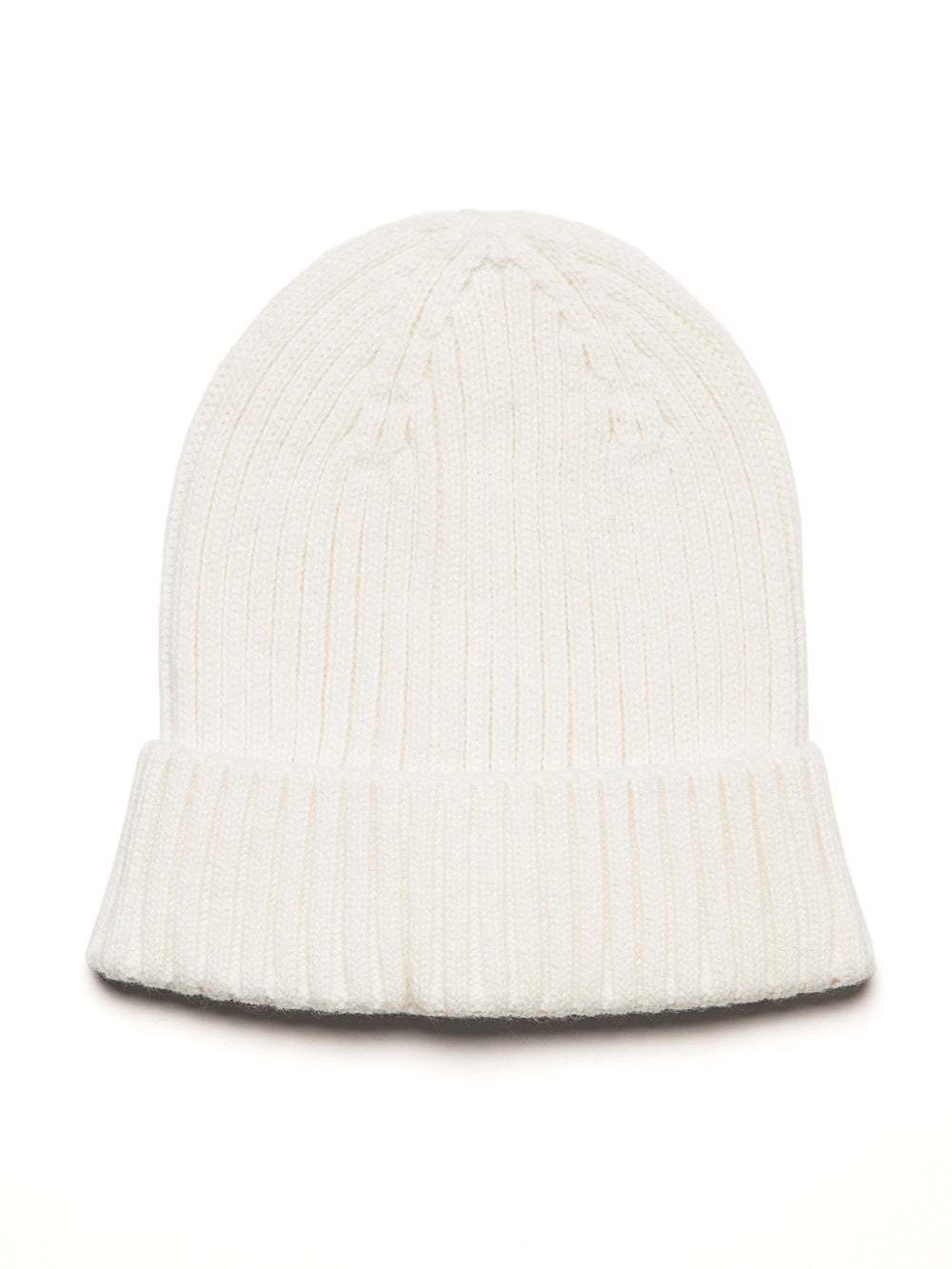 HARLOW MIA FOLDOVER BEANIE - OFF-WHITE