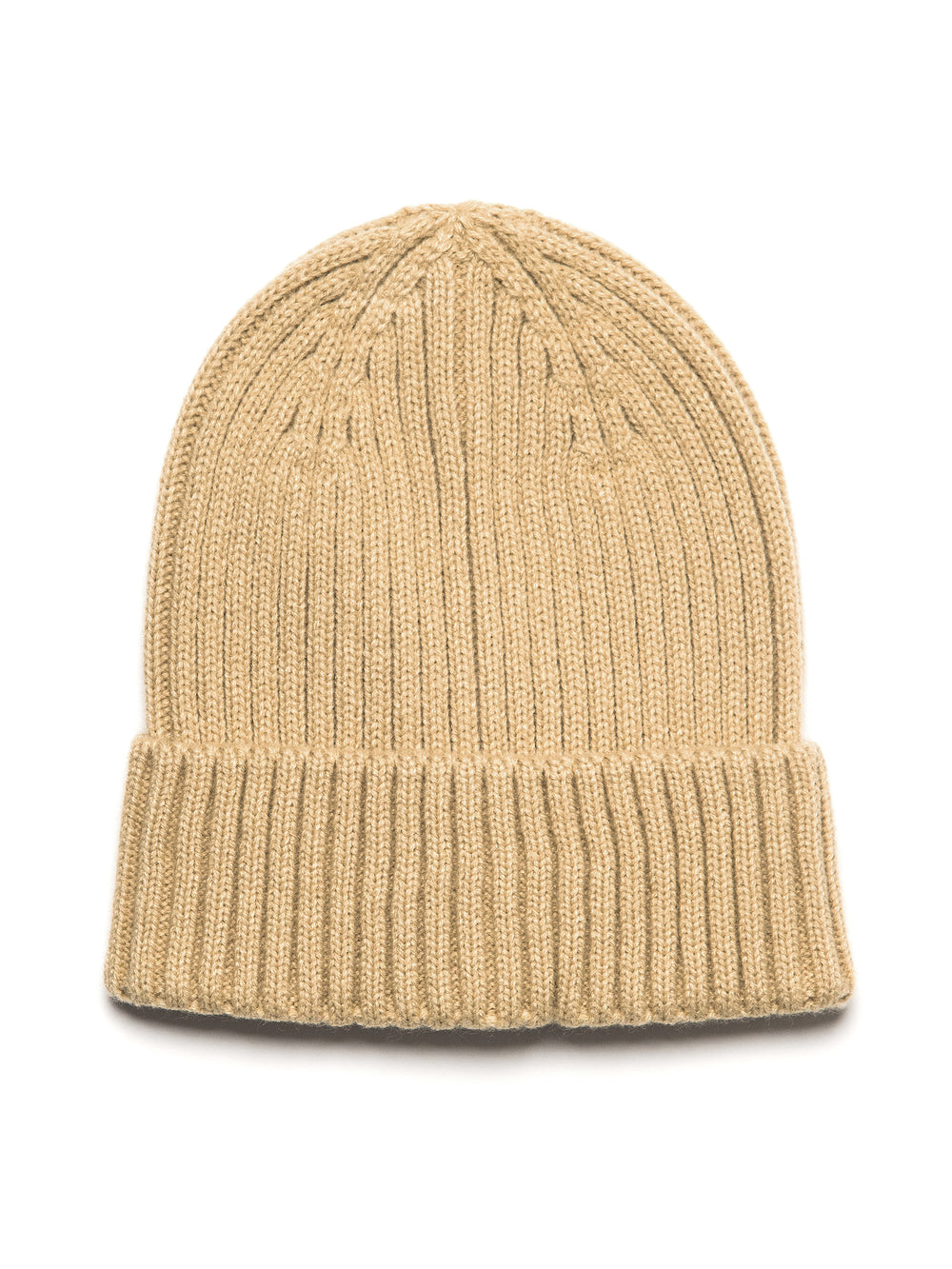 HARLOW MIA FOLDOVER BEANIE - TAN