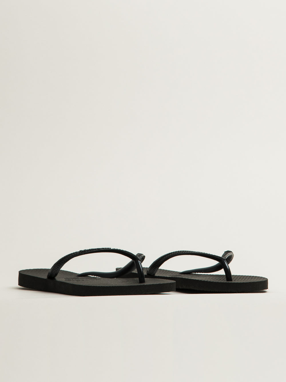WOMENS HAVAIANAS SLIM BLACK SANDALS