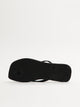 WOMENS HAVAIANAS SLIM SQUARE - BLACK HAVAIANAS - Boathouse USA