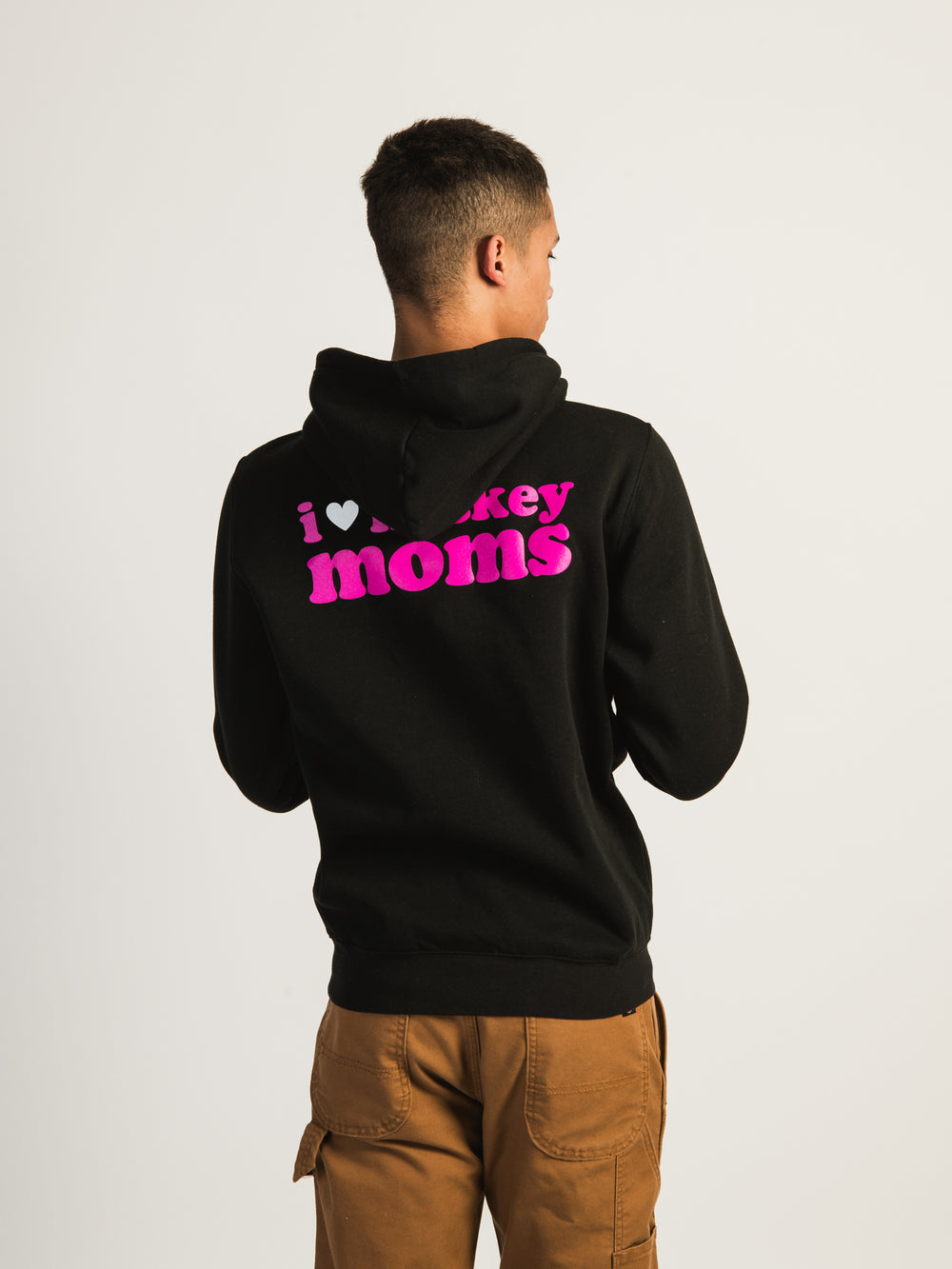 HOCKEY BENDERS I LOVE HOCKEY MOMS PULLOVER HOODIE