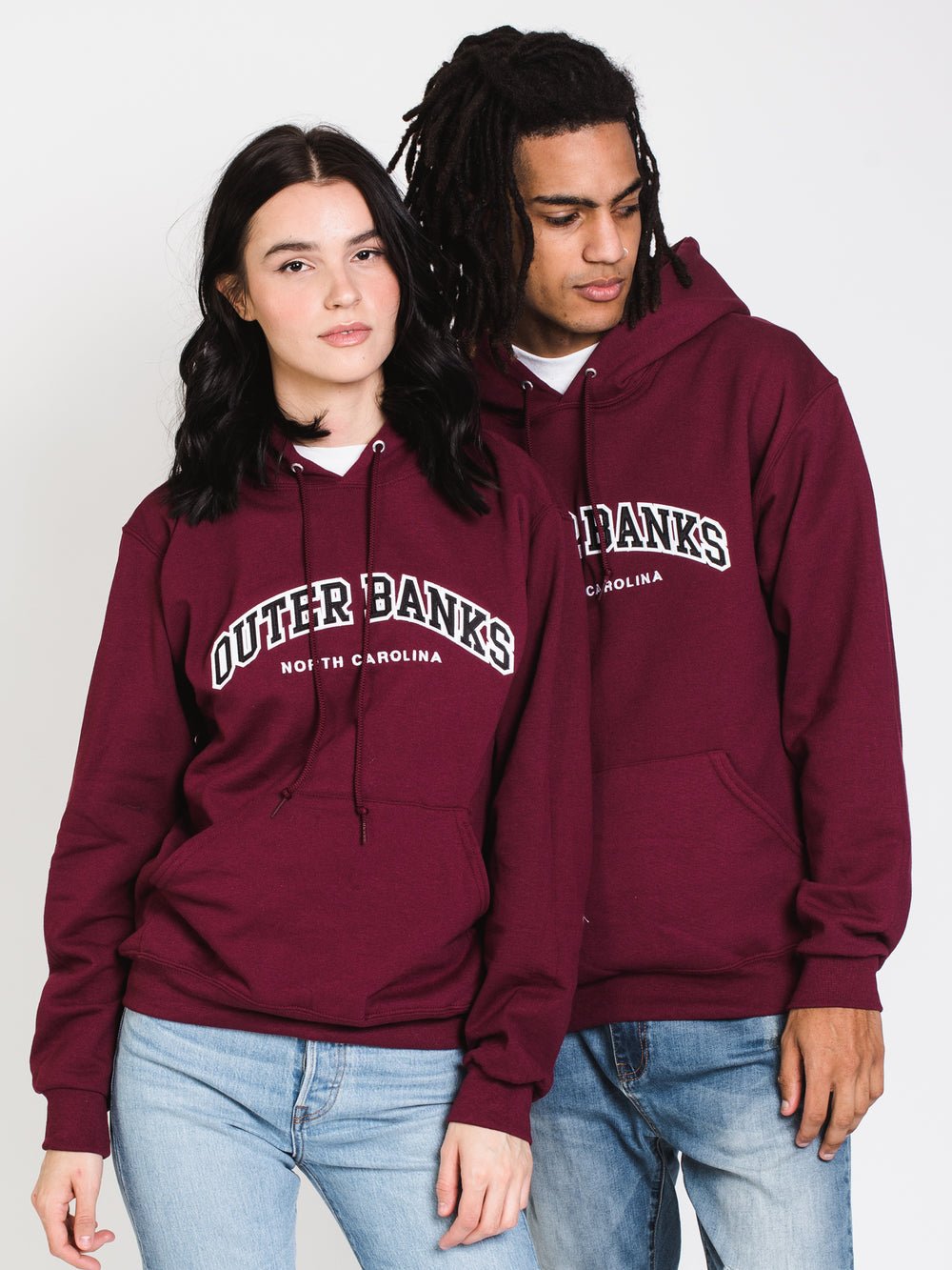 OUTER BANKS EMBROIDERED HOODIE