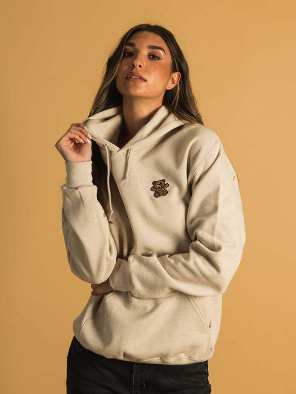 BEAR EMBROIDERED HOODIE