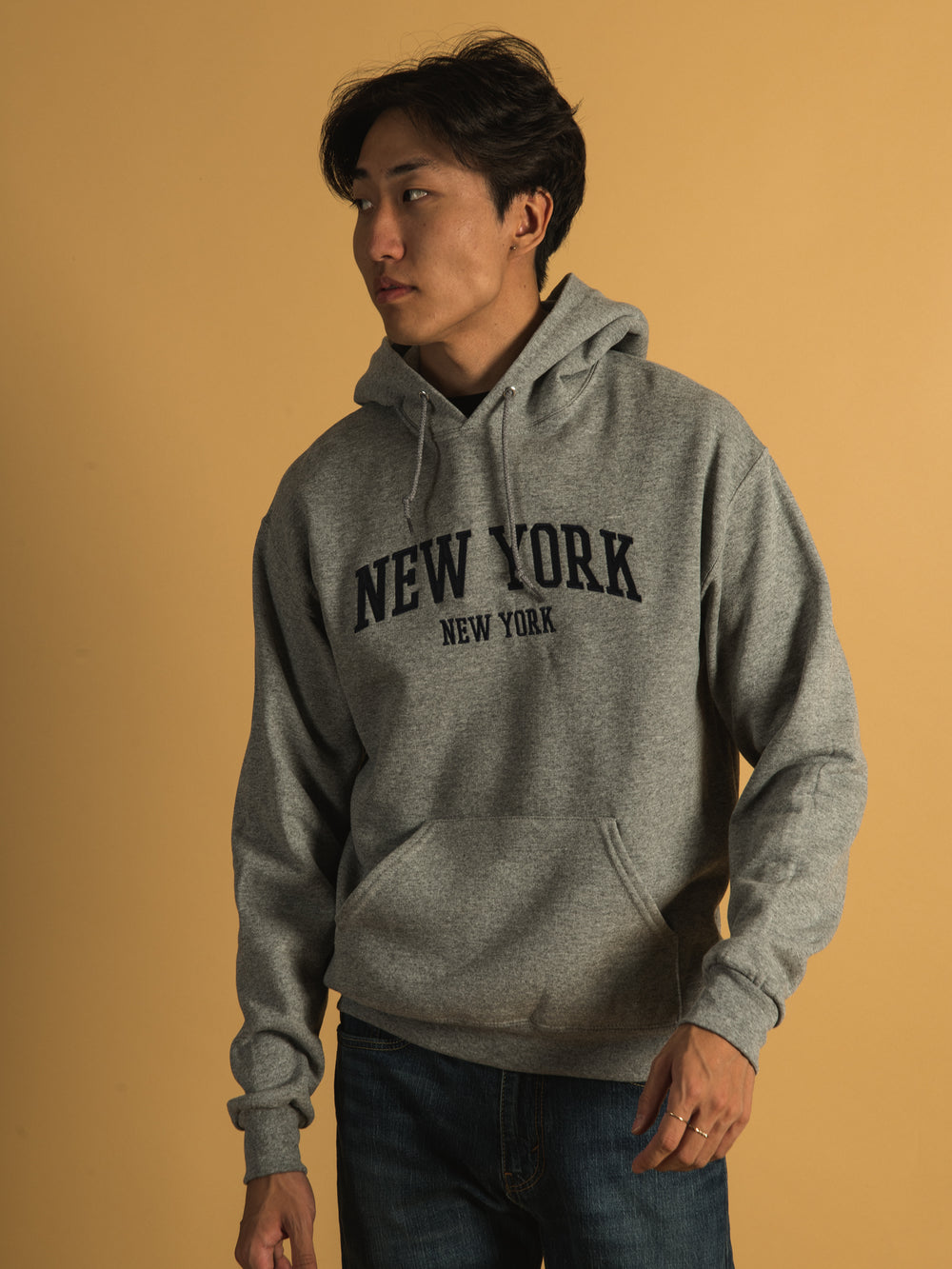 NEW YORK EMBROIDERED HOODIE