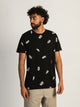 KOLBY DAVID ALL-OVER PRINT TEE - BLACK KOLBY - Boathouse USA