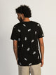 KOLBY DAVID ALL-OVER PRINT TEE - BLACK KOLBY - Boathouse USA