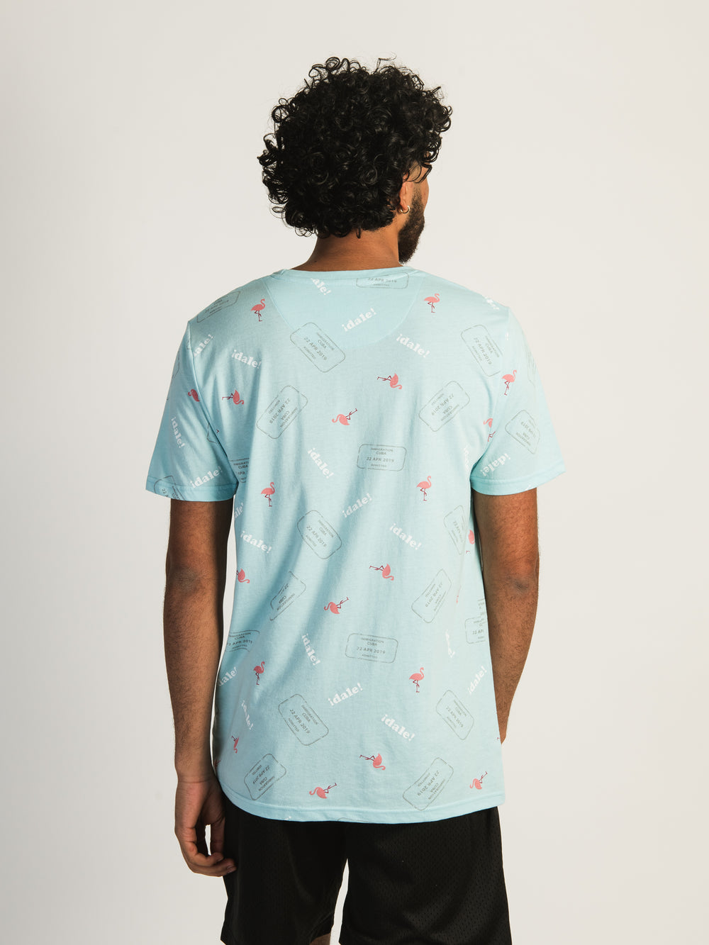 KOLBY DAVID ALL-OVER PRINT TEE - MINT