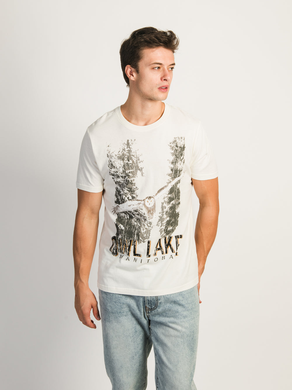 KOLBY PEAKS N CREEKS T-SHIRT - OWL LAKE