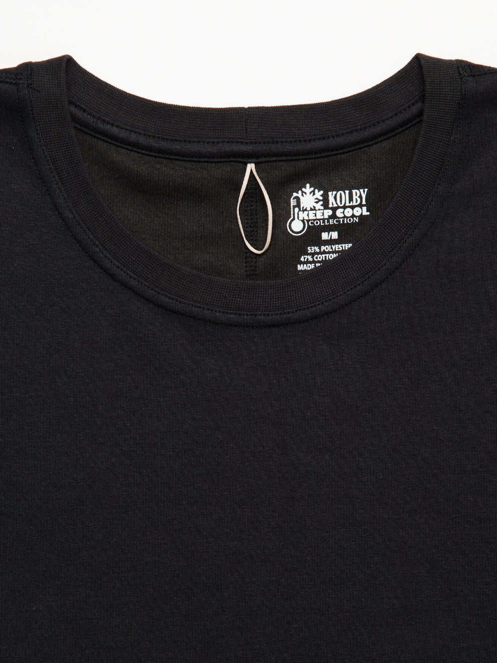 KOLBY KEEP COOL TEE - BLACK