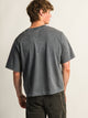 KOLBY SHORT CUT HEAVYWEIGHT TEE - BLUE KOLBY - Boathouse USA