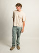KOLBY SHORT CUT HEAVYWEIGHT TEE - CREAM KOLBY - Boathouse USA