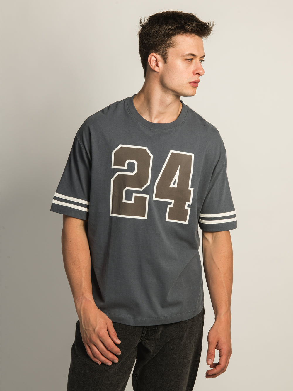 KOLBY FOOTBALL TEE - BLUE