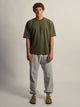 KOLBY BOXY FIT TEE - HEATHER OLIVE KOLBY - Boathouse USA