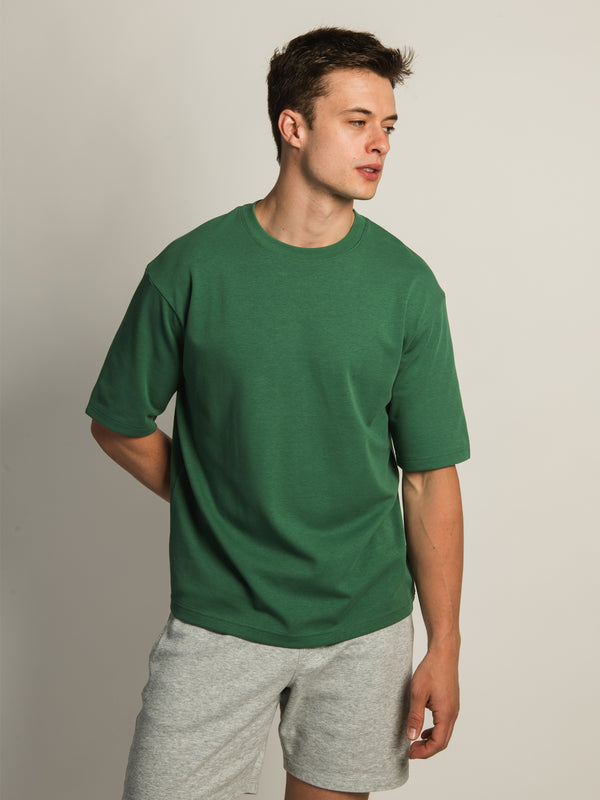 KOLBY KEEP COOL BOXY FIT TEE - PINE