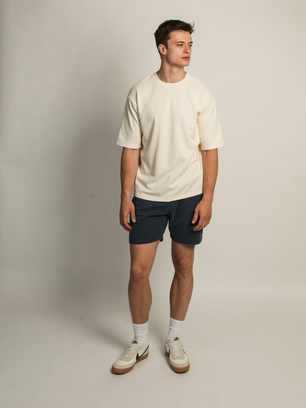 KOLBY KEEP COOL BOXY FIT TEE- CREAM