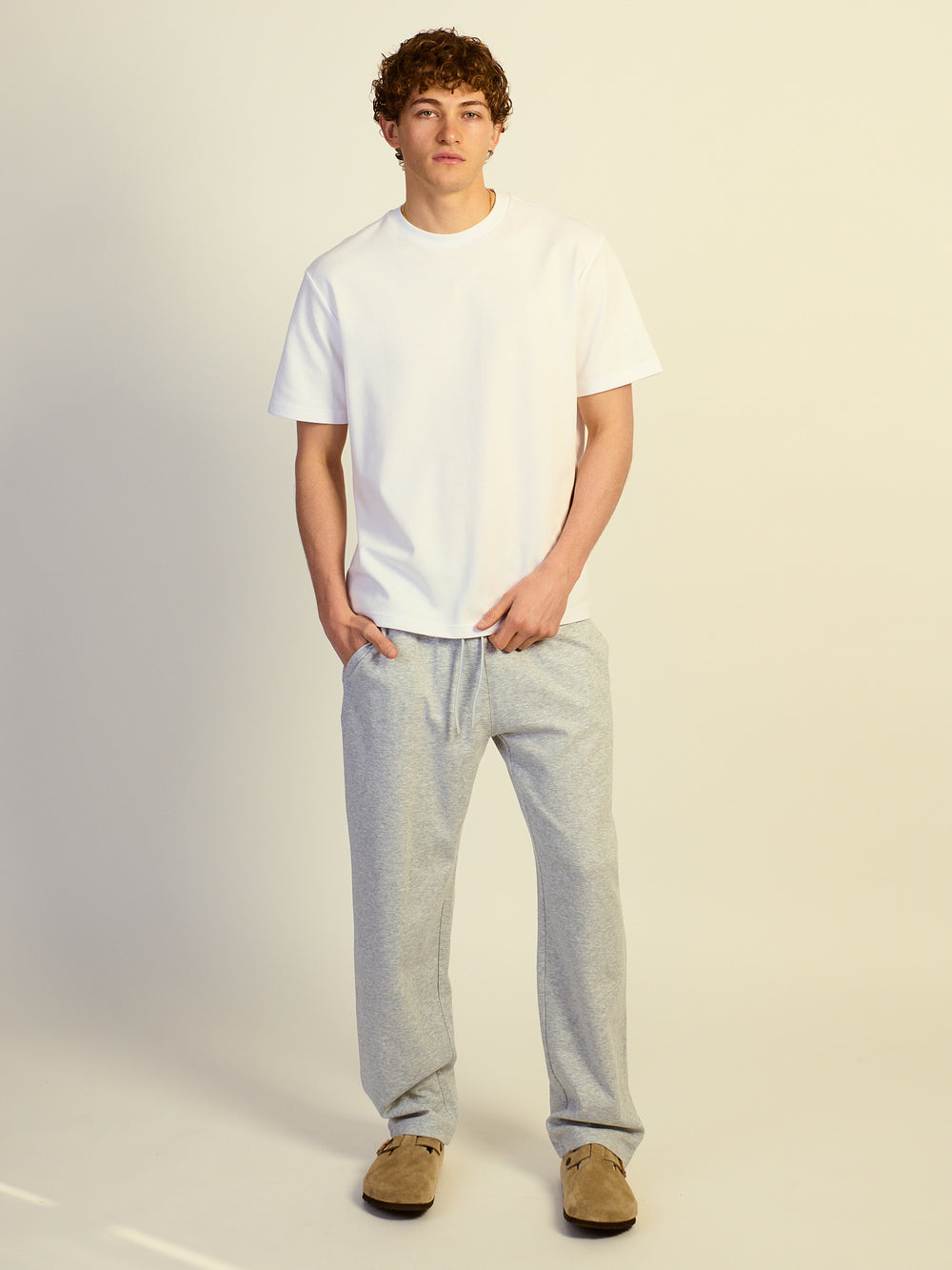 KOLBY RELAXED FIT KEEP COOL TEE - WHITE