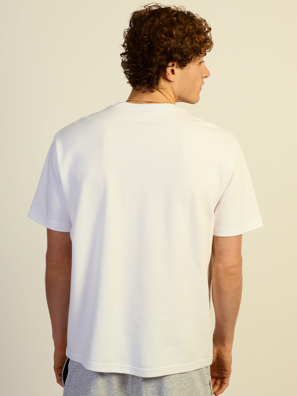 KOLBY RELAXED FIT KEEP COOL TEE - WHITE