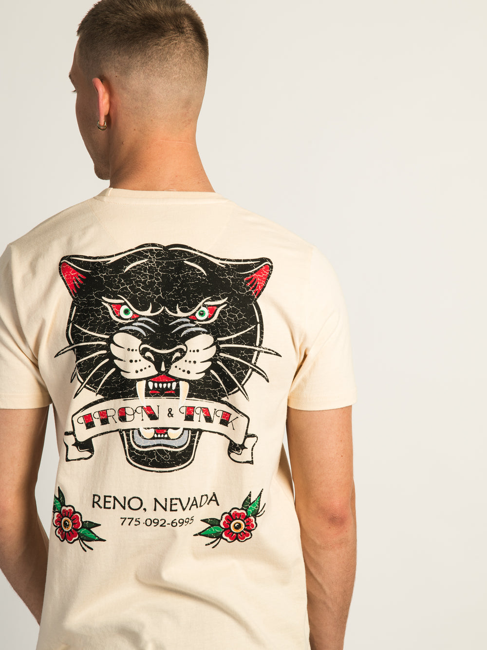 KOLBY GRAPHIC T-SHIRT- IRON/INK