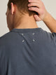 KOLBY LOOSE FIT FOOTBALL TEE - CHARCOAL NAVY KOLBY - Boathouse USA