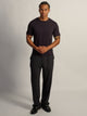 KOLBY SLIM FIT RIBBED T-SHIRT - BLACK KOLBY - Boathouse USA