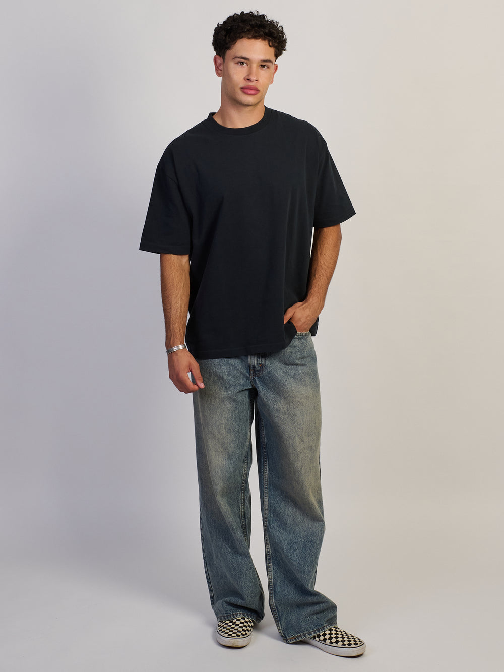 KOLBY PREMIUM HEAVYWEIGHT T-SHIRT - BLACK