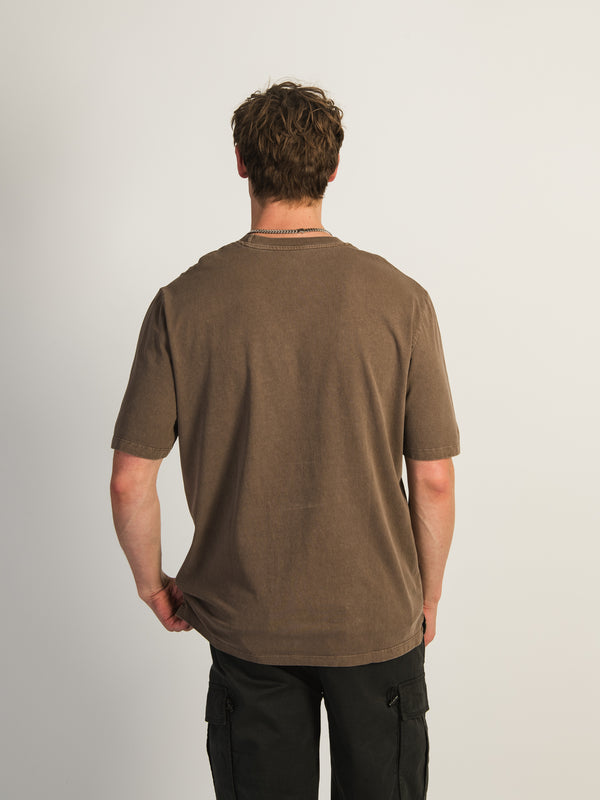 KOLBY OVERSIZED PREMIUM TEE - BROWN