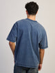 KOLBY CONTRAST STITCH T-SHIRT - BLUE
