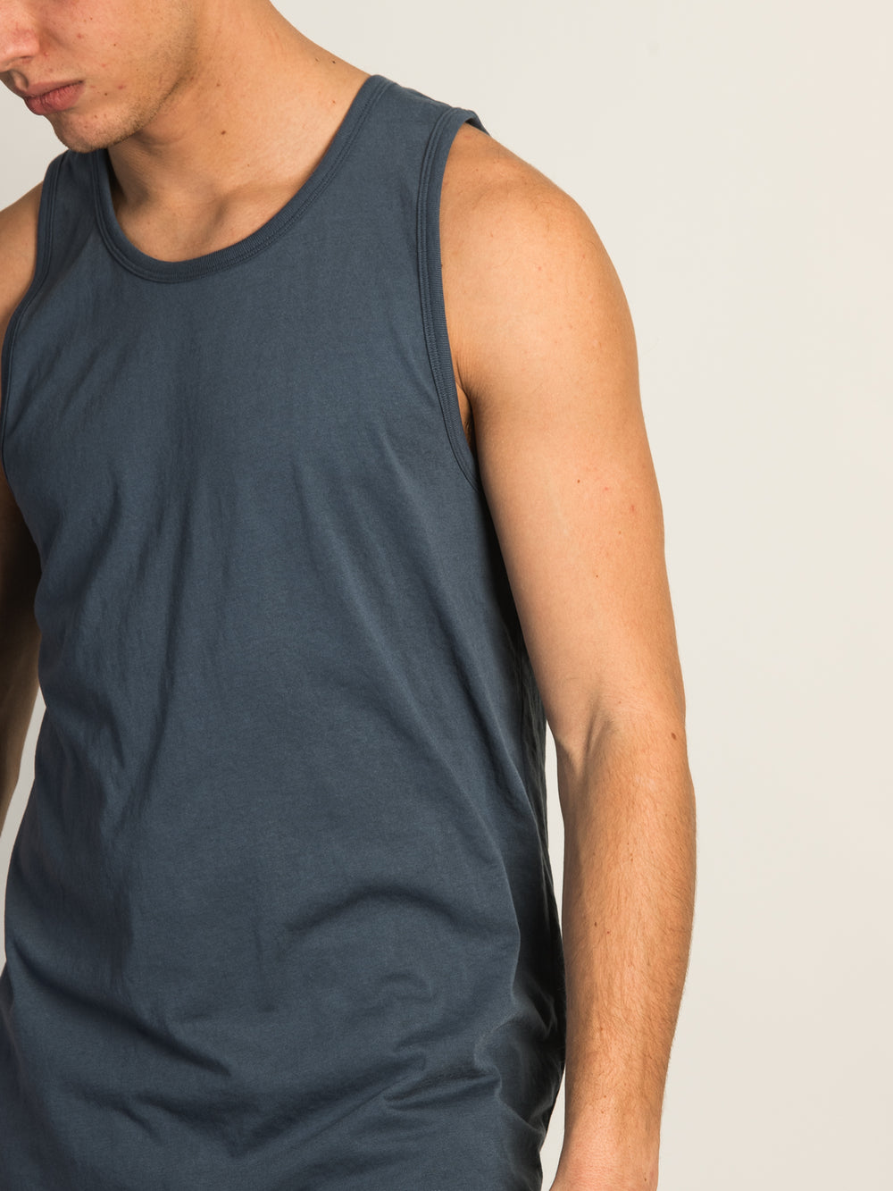 KOLBY ESSENTIAL TANK TOP - VINTAGE BLUE