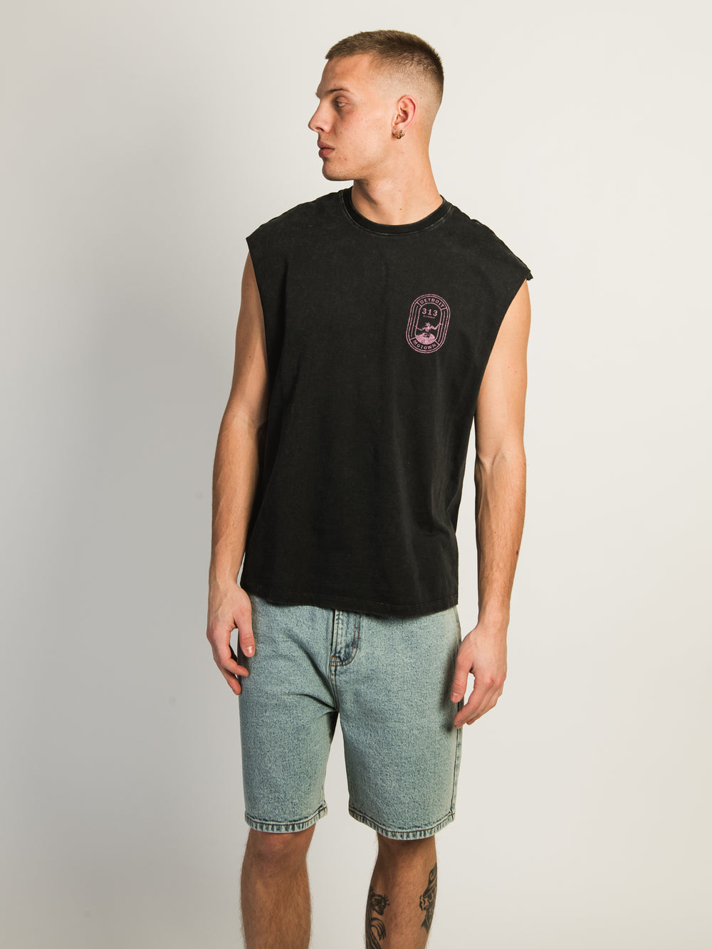 KOLBY GRAPHIC MUSCLE TANK - DETROIT