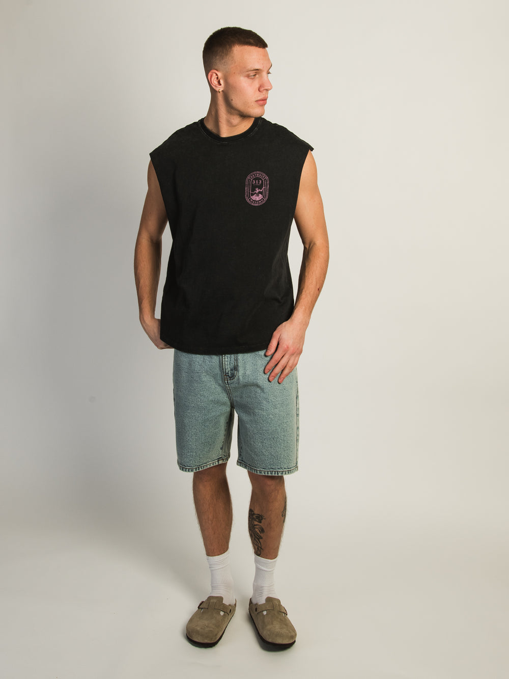 KOLBY GRAPHIC MUSCLE TANK - DETROIT