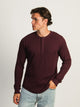 KOLBY WAFFLE HENLEY - MAUVE KOLBY - Boathouse USA