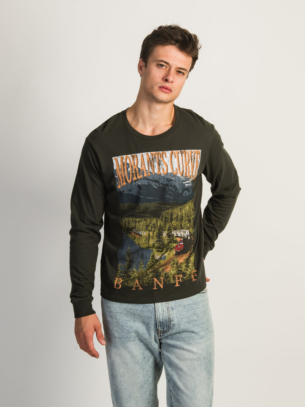 KOLBY PEAKS N CREEKS LONG SLEEVE TEE - MORANTS CURVE