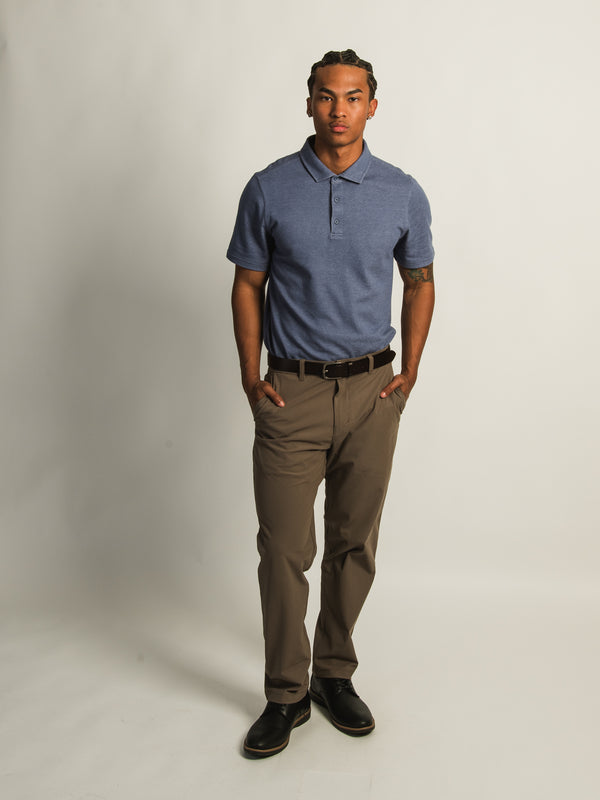 KOLBY KEEP COOL POLO - PERIWINKLE