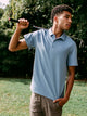 KOLBY KEEP COOL POLO - POWDER BLUE KOLBY - Boathouse USA