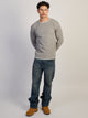 LAYERED KNIT TEE - HEATHER GREY