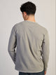LAYERED KNIT TEE - HEATHER GREY