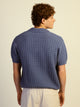KOLBY RELAXED FIT KNIT POLO - BLUE KOLBY - Boathouse USA