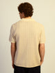 KOLBY RELAXED FIT KNIT BUTTON UP - IRON KOLBY - Boathouse USA