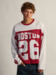 KOLBY BAGGY LONG SLEEVE TEE - RED KOLBY - Boathouse USA