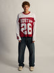 KOLBY BAGGY LONG SLEEVE TEE - RED KOLBY - Boathouse USA