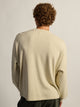 KOLBY HEAVYWEIGHT LONG SLEEVE WAFFLE TEE - OFF WHITE KOLBY - Boathouse USA