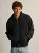 KOLBY HEAVYWEIGHT WAFFLE HOODIE TEE - BLACK KOLBY - Boathouse USA