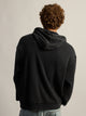 KOLBY HEAVYWEIGHT WAFFLE HOODIE TEE - BLACK KOLBY - Boathouse USA