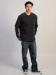 LONG SLEEVE HEAVYWEIGHT FOOTBALL TEE - VINTAGE BLACK