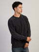 LONG SLEEVE HEAVYWEIGHT FOOTBALL TEE - VINTAGE BLACK